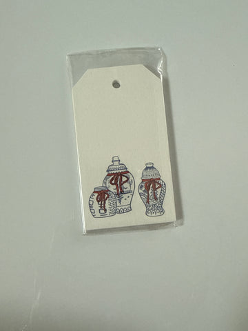 Small Gift Tags - Ginger Jars