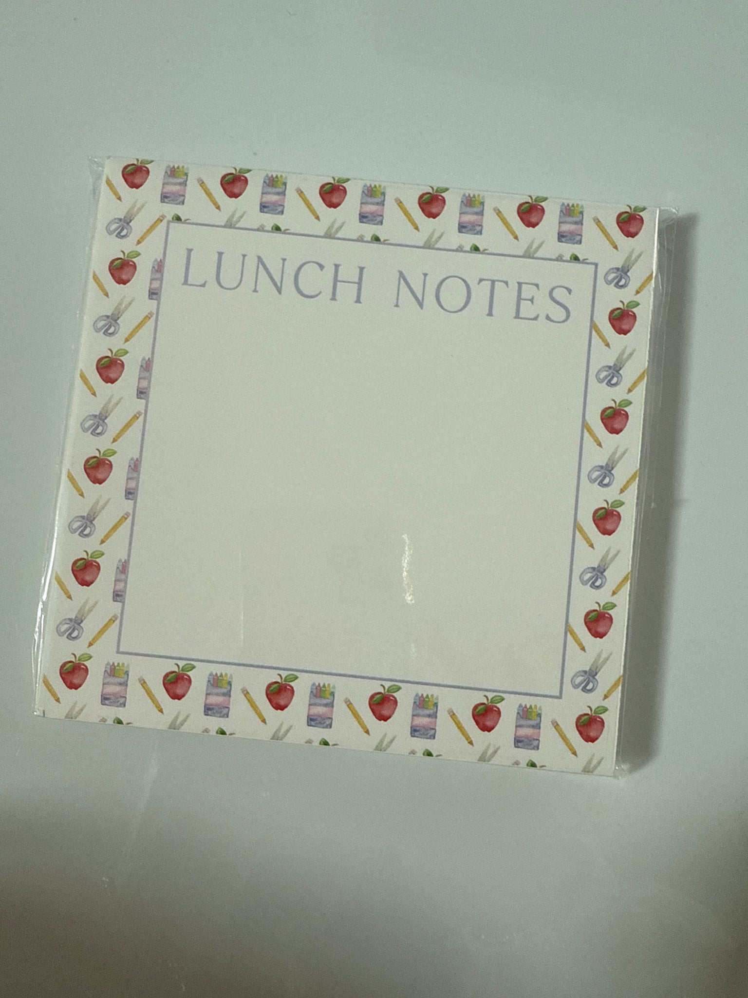 Lunch Notes 5.5x5.5 Notepad, School Supplies Block - 100 Sheets