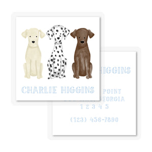 Furry Friends Laminated Bag Tag