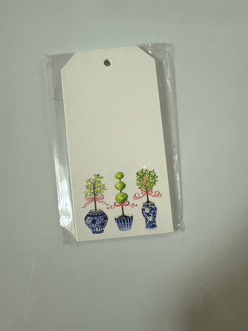 Large Gift Tags - Topiaries