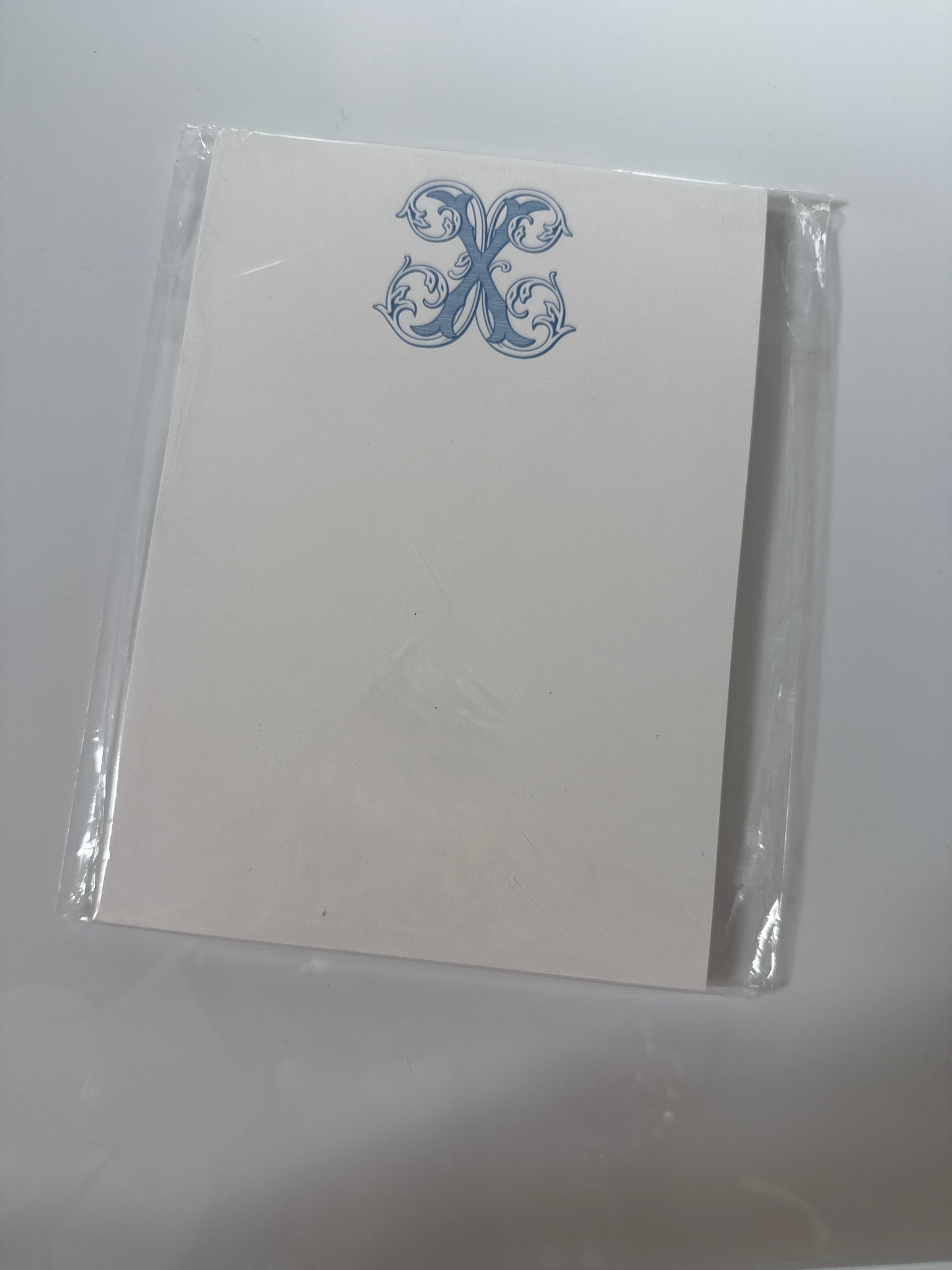 X 5x7 Notepad