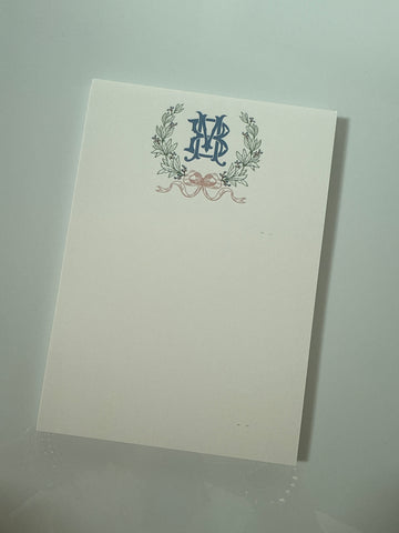 MB in Crest 5x7 Notepad