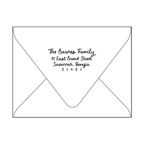 Custom Self Inking Stamp, Barnes Design