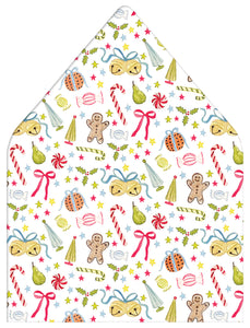 Bright and Beautiful Holiday Photo Card Envelope Liner Add-On
