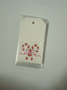Small Gift Tags - Candy Canes