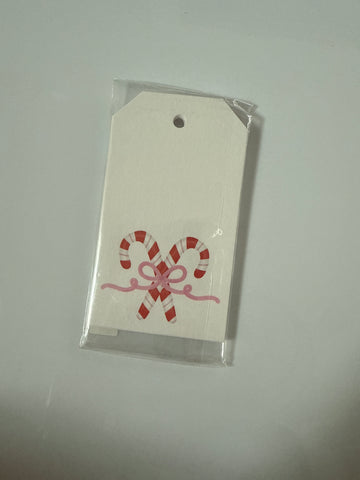 Small Gift Tags - Candy Canes