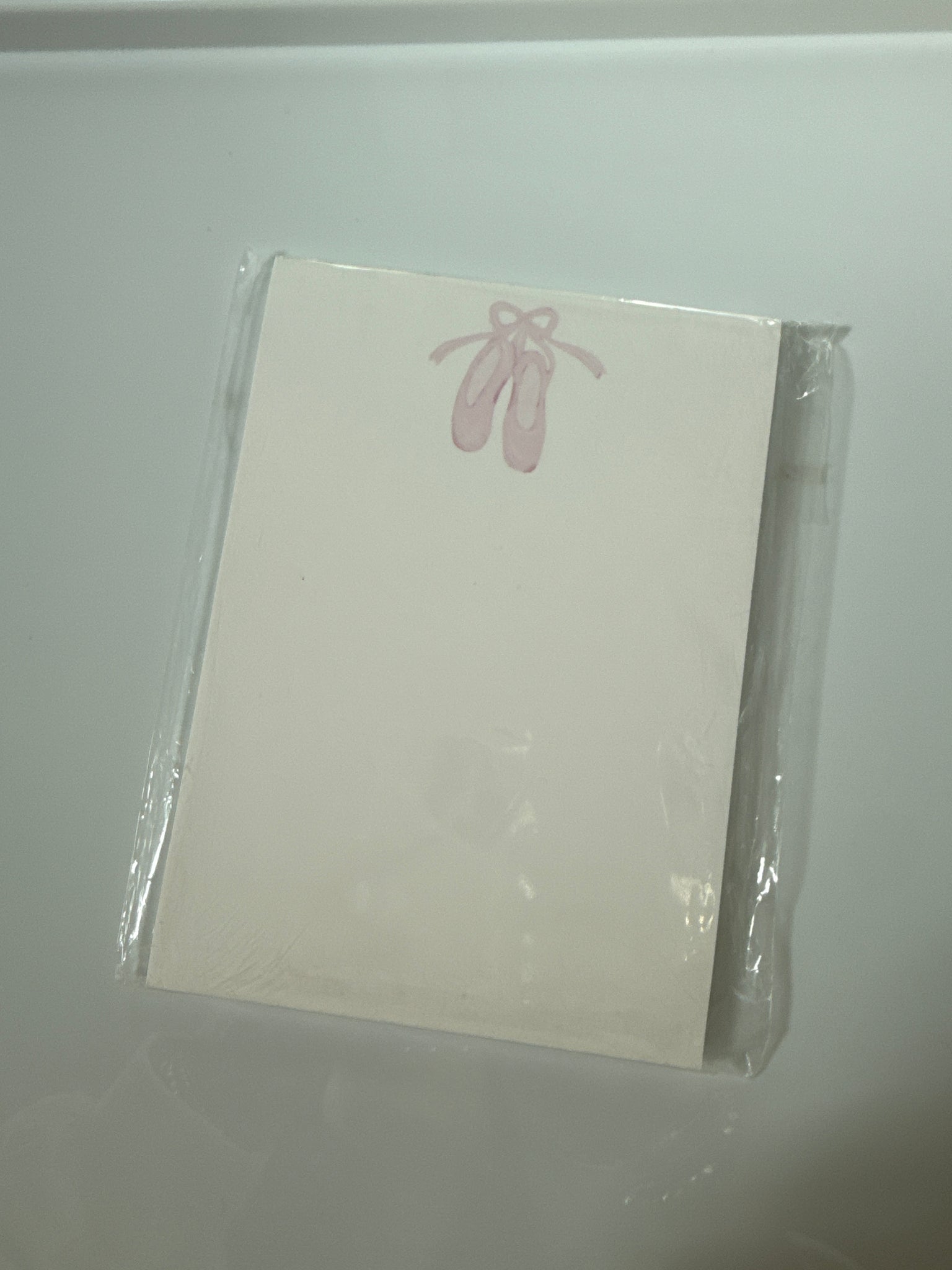 Ballet Slippers 5x7 Notepad