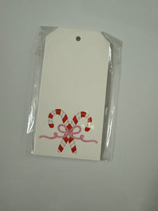 Large Gift Tags - Candy Canes