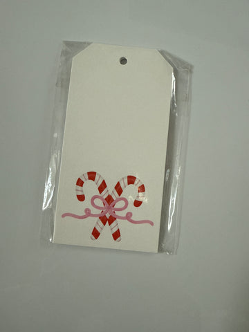 Large Gift Tags - Candy Canes