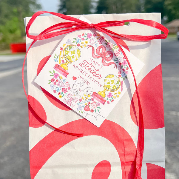 Printable Teacher Appreciation Tag Set - Digital