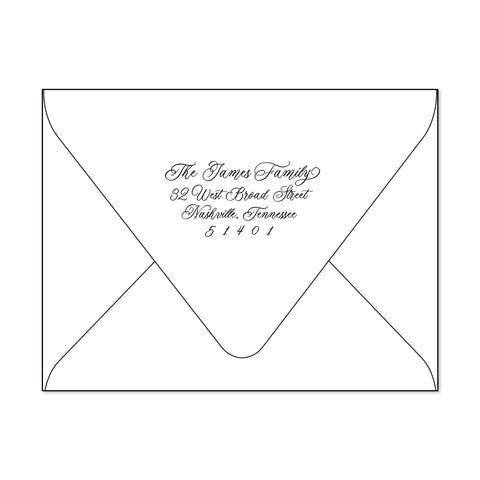 Custom Self Inking Stamp, James Design