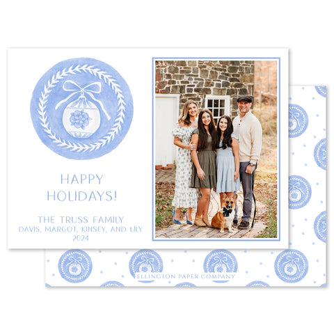 Jolly Jasper Holiday Photo Card