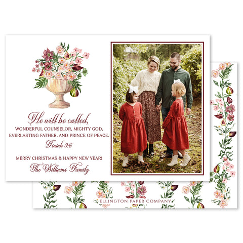 Names of Christ Holiday Photo Card