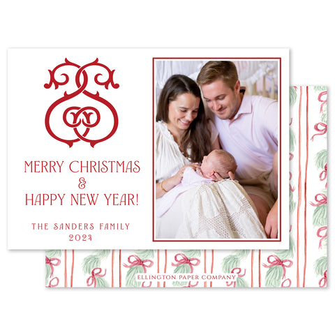 Proper Pine Holiday Photo Card