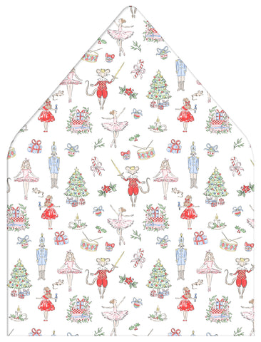 Sugar Plum Fairy Holiday Photo Card Envelope Liner Add-On