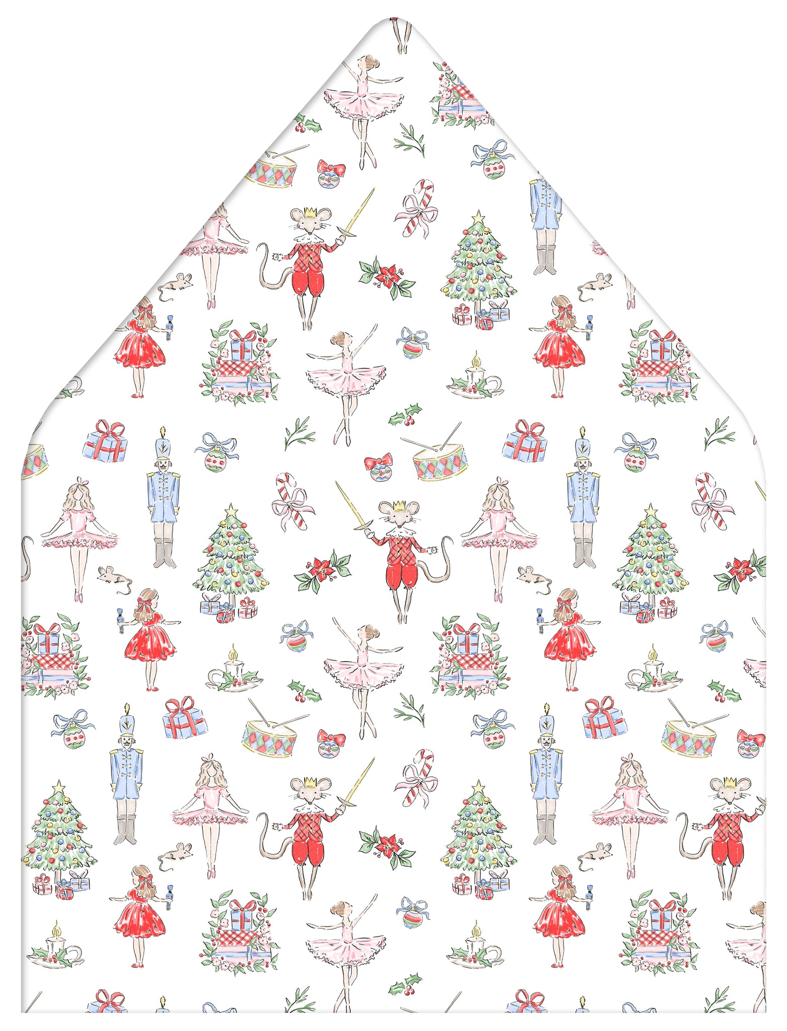 The Nutcracker Holiday Photo Card Envelope Liner Add-On