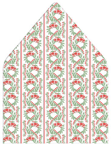 Christmas Chintz Holiday Photo Card Envelope Liner Add-On