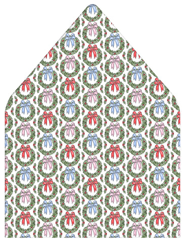 Deck The Halls Holiday Photo Card Envelope Liner Add-On