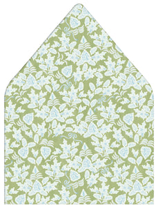 Tied with a Blue Bow Holiday Photo Card Envelope Liner Add-On