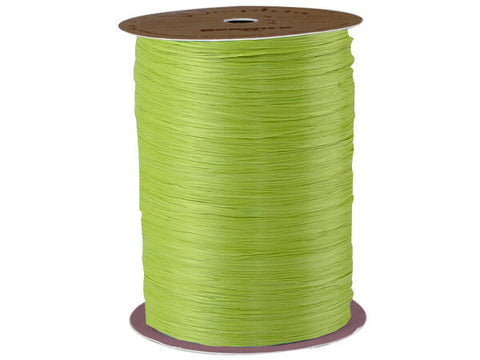 Celadon Green Matte Wraphia Ribbon