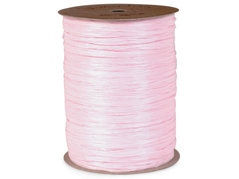 Pink Matte Wraphia Ribbon