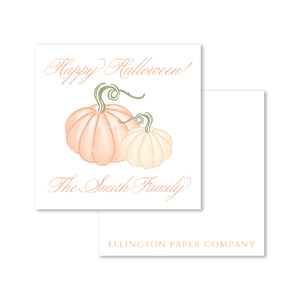 Pumpkin Halloween Enclosure Cards and Stickers
