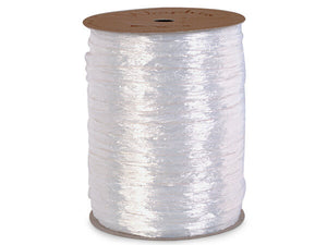 White Pearlized Wraphia Ribbon