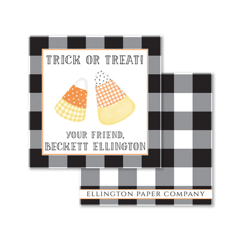 Trick or Treat Halloween Enclosure Cards and Stickers